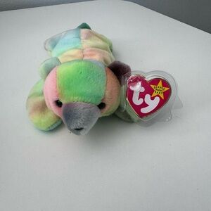 Ty Beanie Baby Sammy bear with all errors Brand New